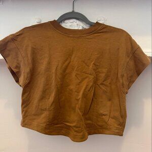 lululemon Cropped Crewneck T-shirt